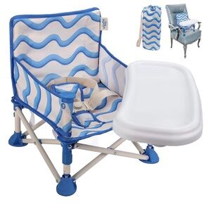 Portable Baby Booster Seat with Removable Tray